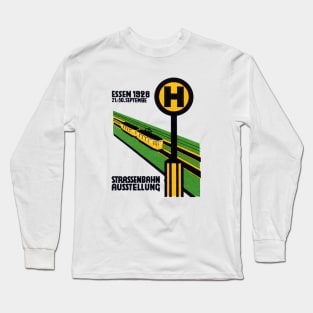 1928 Street Car Exposition Long Sleeve T-Shirt